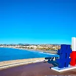 ApartHotel Riviera - Promenade des Anglais - Studio Supérieur - Balcon&AC - Aperçue Mer - Zone Piétonne - Balcon Massenet 1